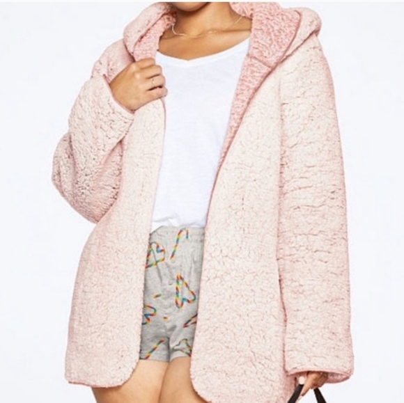PINK Victoria's Secret Sweaters - PINK by Victorias secret sherpa cardigan  osfm